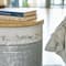 Glitzhome® Metal Storage Accent Table with Solid Wood Lid Set